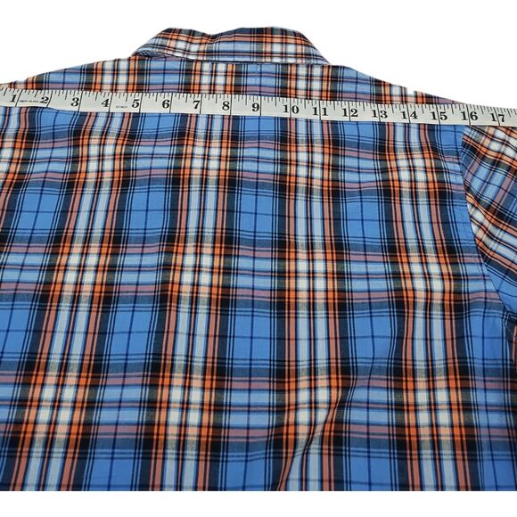 Old Navy Junior Men's Shirt Multicolor Plaid Long Sleeve Button Up Front Sz XL - Picture 11 of 14
